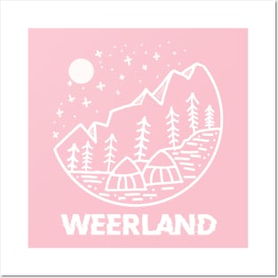 WEERLAND ROUND Posters and Art